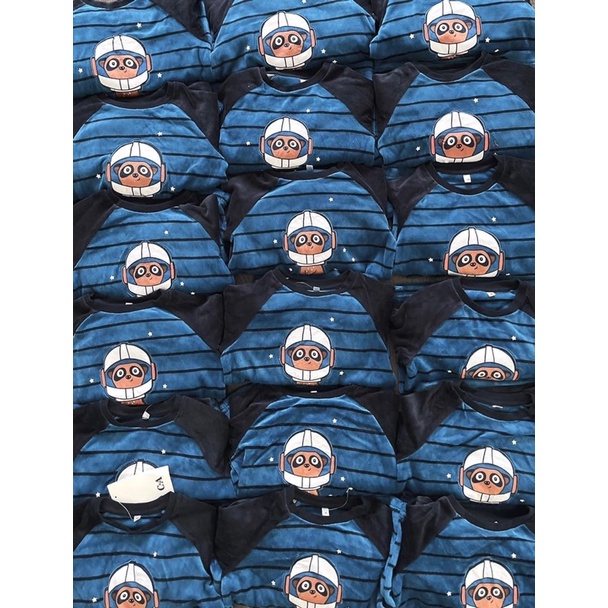 Bộ bé trai băng lông