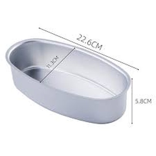 Khuôn oval nhôm đúc nướng bánh mì hoa cúc D04/D08