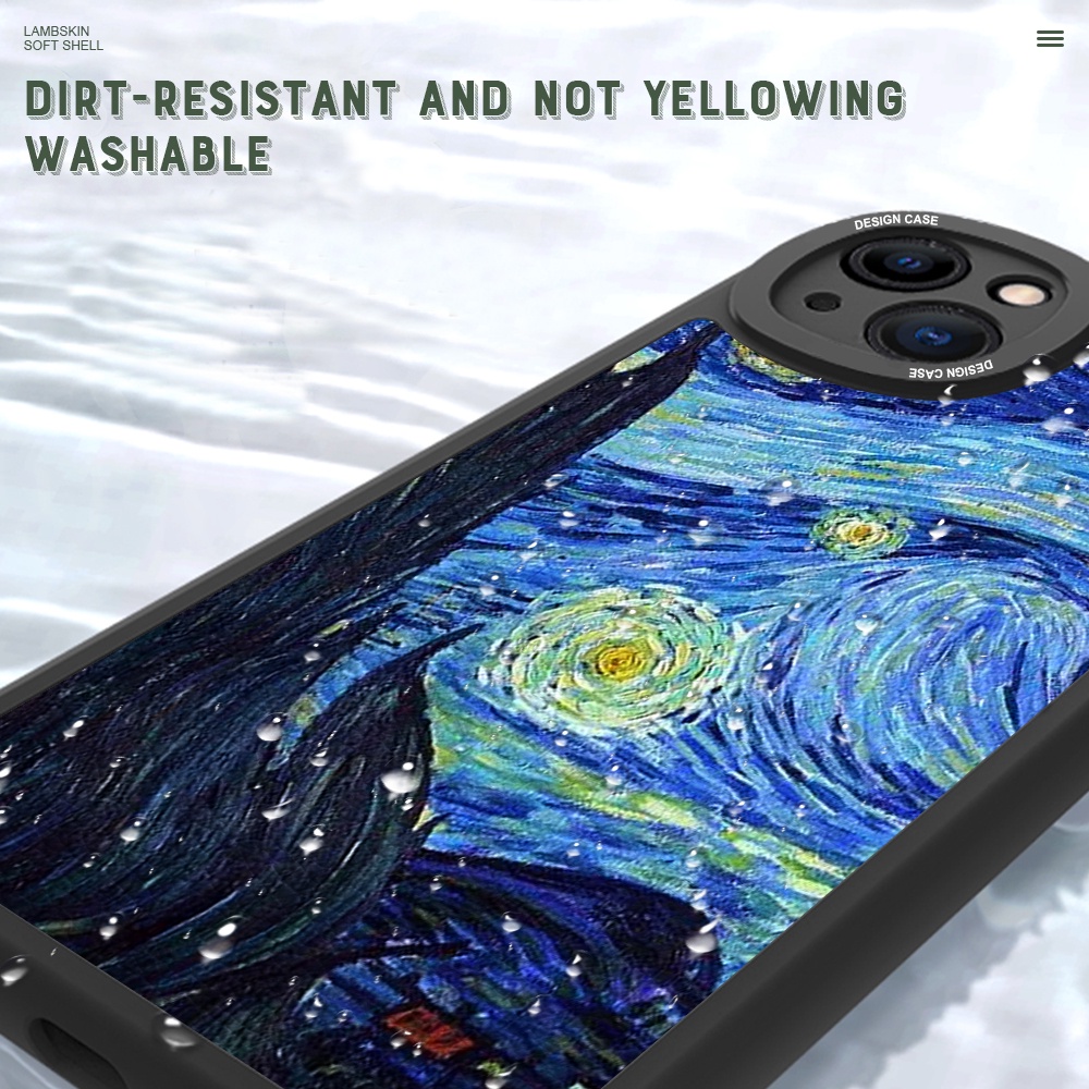 Xiaomi Mi Poco F3 M3 M4 X3 X4 NFC GT Pro 5G Cho Ốp lưng điện thoại In Hình Lambskin Oil Painting