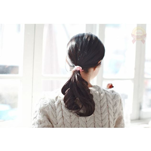 Dây chun buộc tóc / Vòng đeo tay bện thắt nút nhiều màu thời trang Hàn Quốc PKTT107SP2
