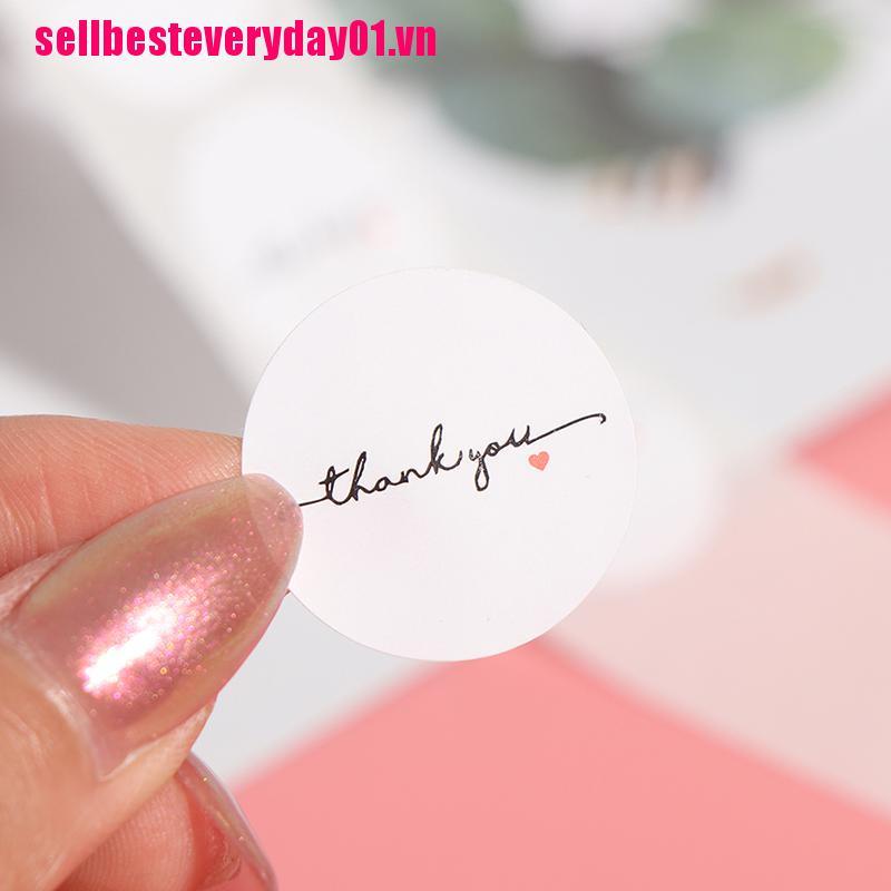 Cuộn Sticker Tròn 500 1 inch Dùng Để Trang Trí