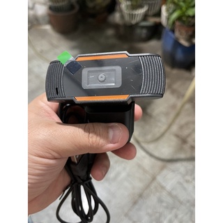 Webcam 720p đen đỏ - kẹp màn hình