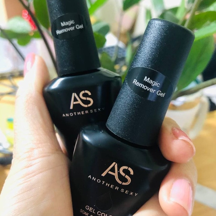 Nước phá sơn gel AS phụ kiện nail giá rẻ hiệu quả nhanh chóng không hại móng tay 15ml