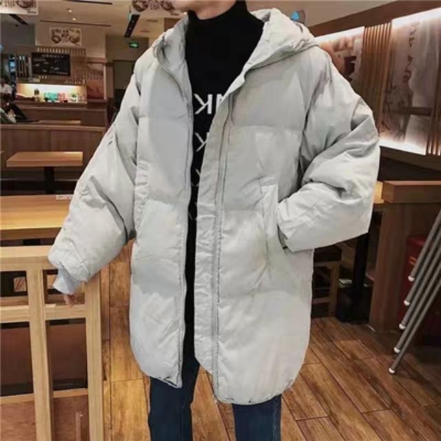 [ẢNH THẬT]ÁO PHAO NAM NỮ dáng SUÔNG DÀI siêu ấm OVERSIZE Ulzzang phong cách Hàn Quốc