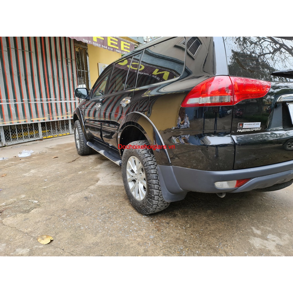 Miếng đệm lốp xe Mitsubishi Pajero Sport dày 30mm, 35mm, 50mm