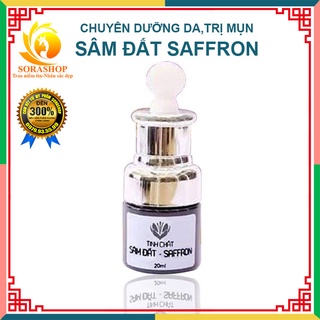 Tinh Chất Sâm Đất Saffron, Đánh Bật Các Loại Mụn, Thâm Nám, Se Khít Lỗ Chân Lông, Trắng Da, 20ml