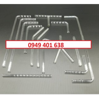 ống dẫn khí thủy tinh các cỡ