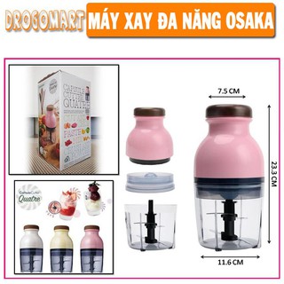 Máy xay OSAKA nắp hồng -  2 cấp độ - Bảo hành 6 tháng