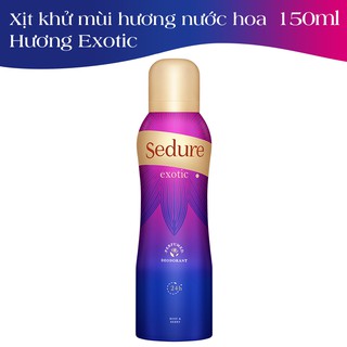 Xịt khử mùi sedure exotic 150ml