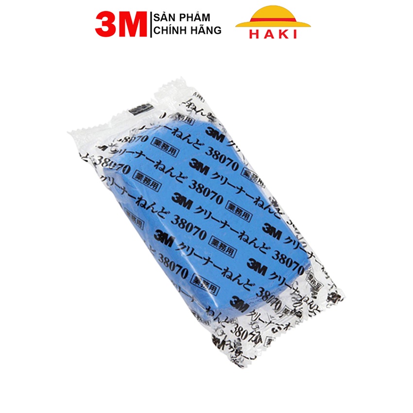 Đất sét tẩy bụi sơn 3M 38070: tẩy bụi sơn ô tô, kính chắn gió, kính cửa ô tô nhanh gọn tiết kiệm 3M chính hãng