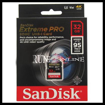 Sandisk Thẻ Nhớ Sdhc 32gb Extreme Pro Up To 95mb / S