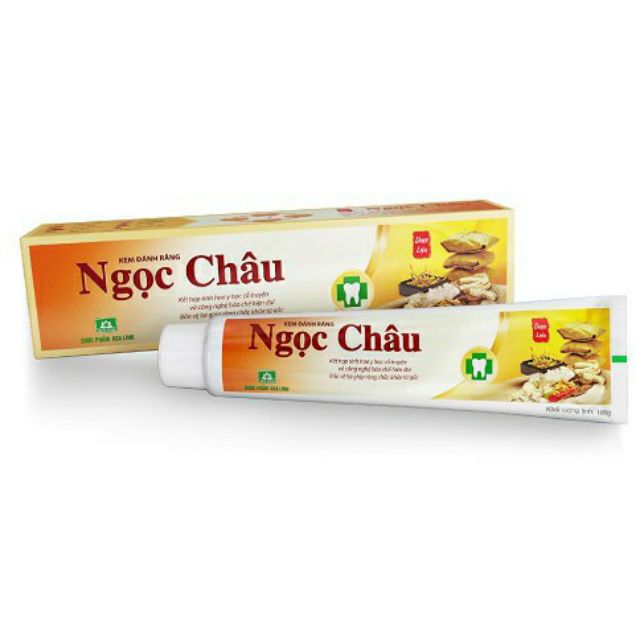 Kem đánh răng dưọc liệu Ngọc Châu 125g