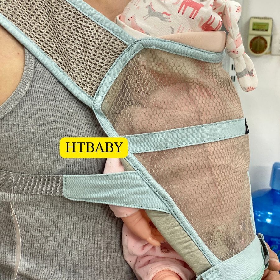 Địu Em Bé 6 Tư Thế Đa Năng Chống Gù Lưng AAG