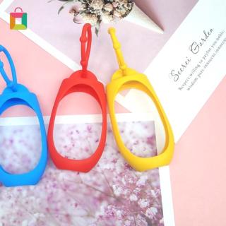 Vỏ bọc silicon cho chai nước rửa tay 50ml giúp mang theo tiện lợi