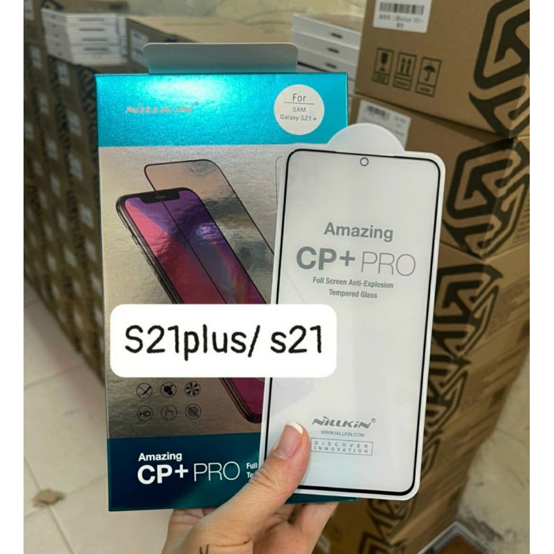 Kính cường lực Nillkin CP+ Pro cho Samsung S23 S22, S22 Plus, S21 Fe, S21, S21 Plus, 5G Full màn hình chính hãng