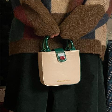 Túi Xách Đeo Chéo Một Màu Tương Phản Độc Đáo Thời Trang Mới Cho Nữ