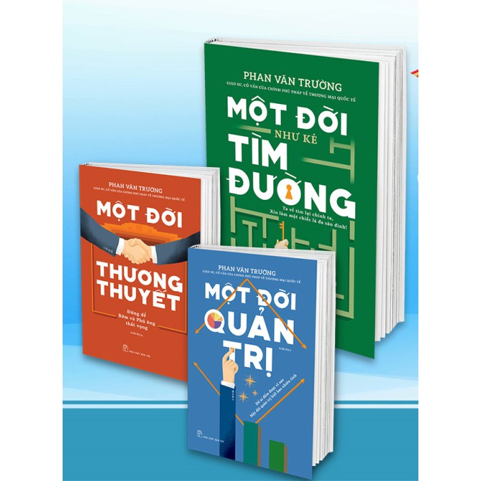 Sách - Combo 3 Cuốn Kết Tinh Một Đời - Phan Văn Trường