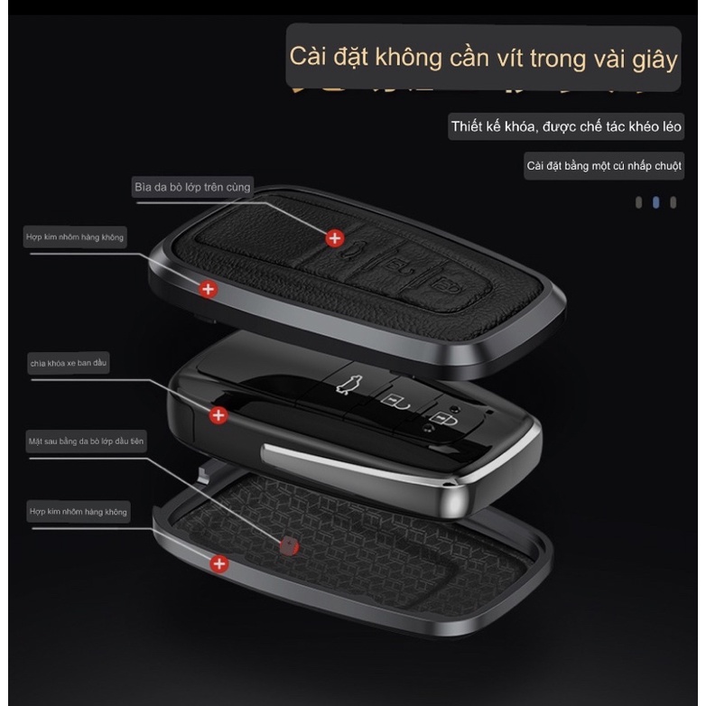 MÓC KHOÁ - ỐP KHOÁ TOYOTA CAMRY - CROSS - ALTIS 2023