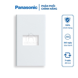Mặt dùng cho 1/2/3/4/6 thiết bị, màu trắng Panasonic dòng Wide Series