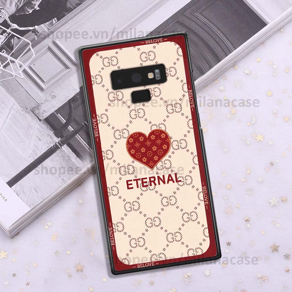 Ốp Samsung Note 9 hình trái tim be love tình yêu siêu đẹp, cá tính, thời trang