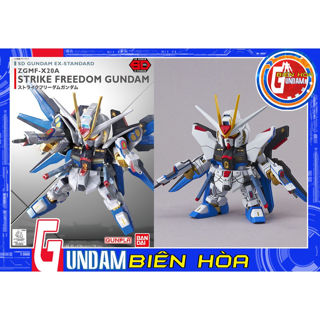 Bộ đồ chơi lắp ráp mô hình gundam EX-Standard Strike Freedom