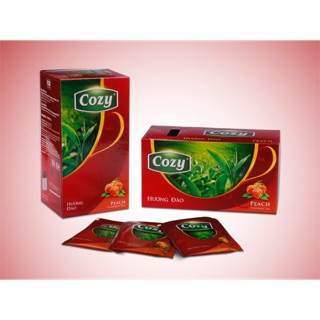 Trà đào túi lọc Cozy