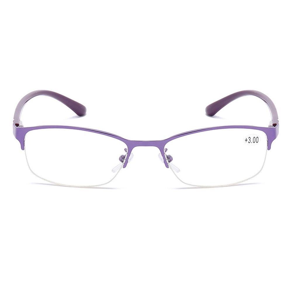 Mắt Kính Nửa Gọng Vuông Siêu Nhẹ Dùng Đi Du Lịch Dành Cho Nam Nữ MXMUSTY