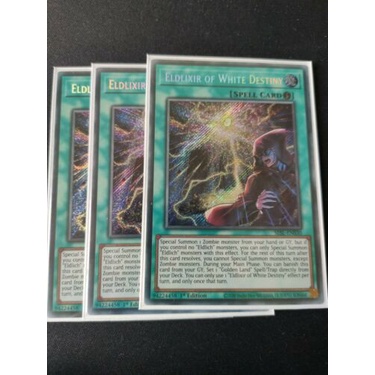 Thẻ Bài Yugioh: Eldlixir of White Destiny - SESL-EN030 - Secret Rare 1st Edition