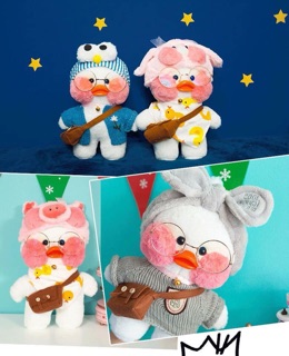 Vịt bông cute quên lối
