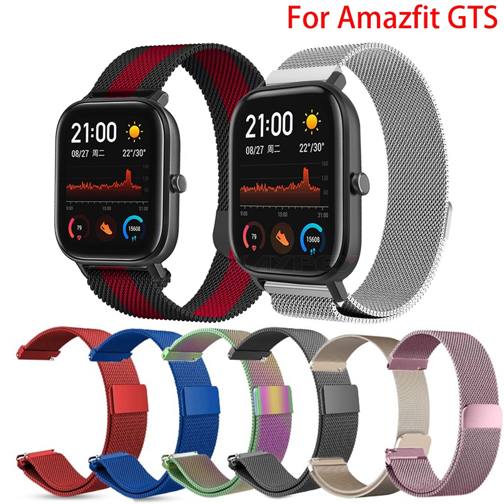 Dây đeo inox Milanese cho đồng hồ thông minh Xiaomi Huami Amazfit gts