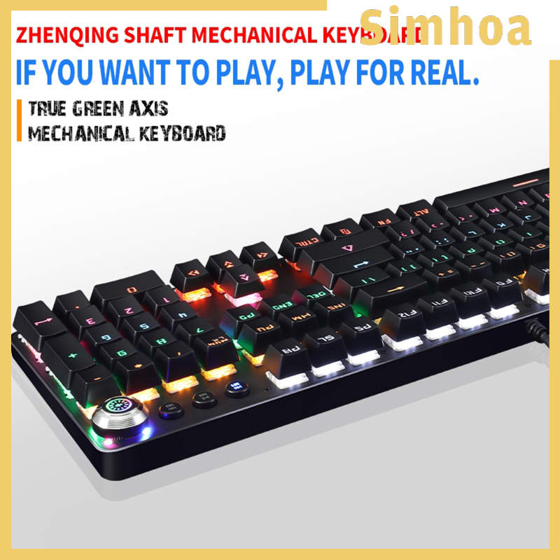 Bàn Phím Chơi Game Có Dây Chống Thấm Nước Dành Cho Windows