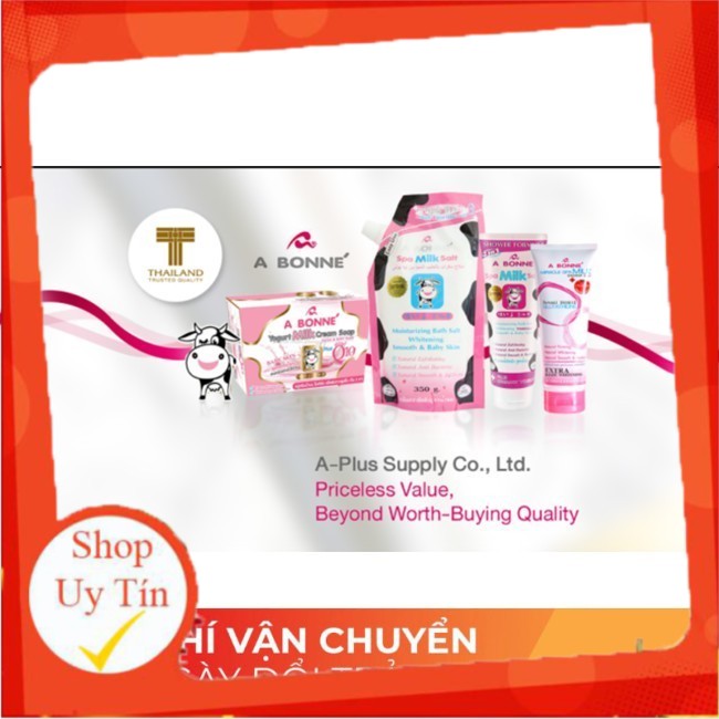 Muối Tắm Trắng Da Sữa Bò Thái Lan