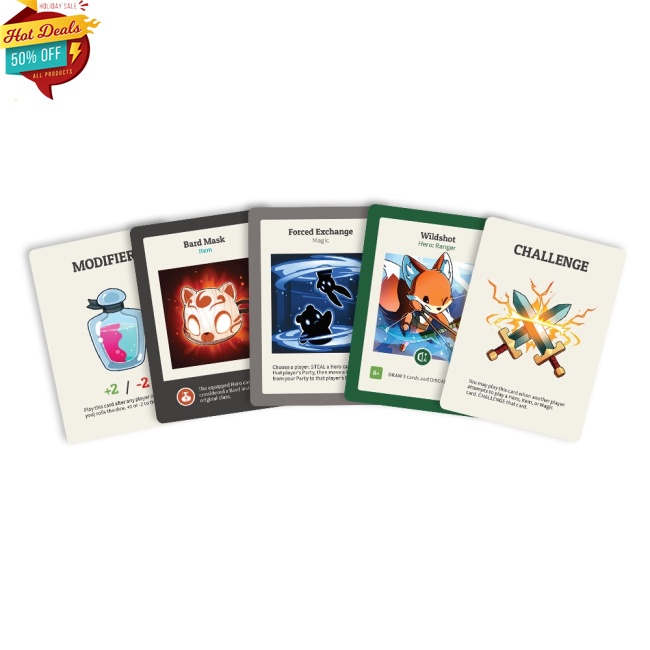 【COD】 Here to Slay Base Game Và Bó Mở Rộng