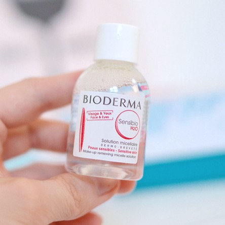 Mini nước tẩy trang cho da nhạy cảm Bioderma Sensibio H2O - 20ml