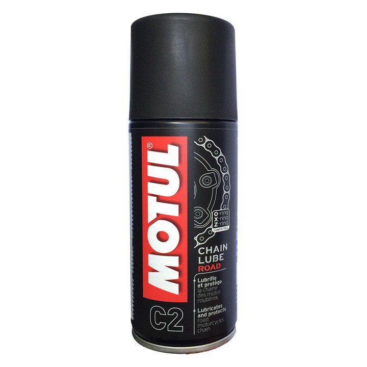 Bộ Sản Phẩm Dưỡng Sên MOTUL C2 150ML &amp; BÀN CHẢI CHÀ SÊN 3D