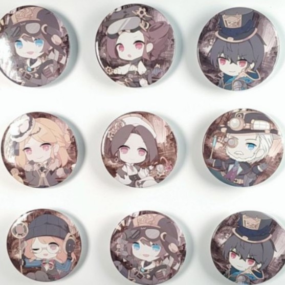 Huy hiệu cài áo in hình Identity V Nhân Cách Thứ Năm game anime chibi xinh xắn dễ thương m01