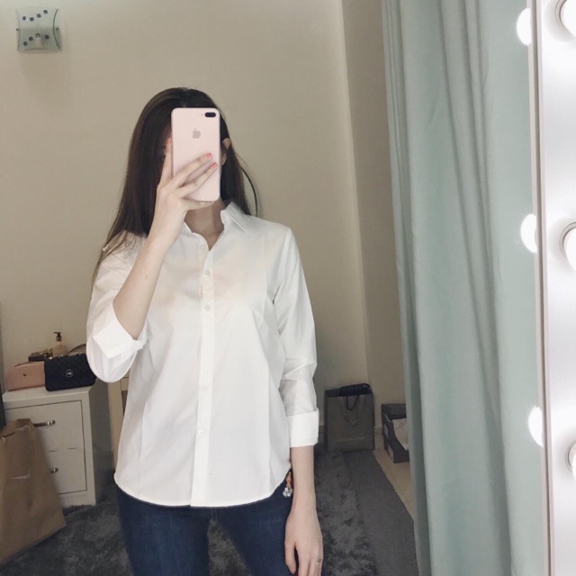 Sơmi trắng chống nhăn
