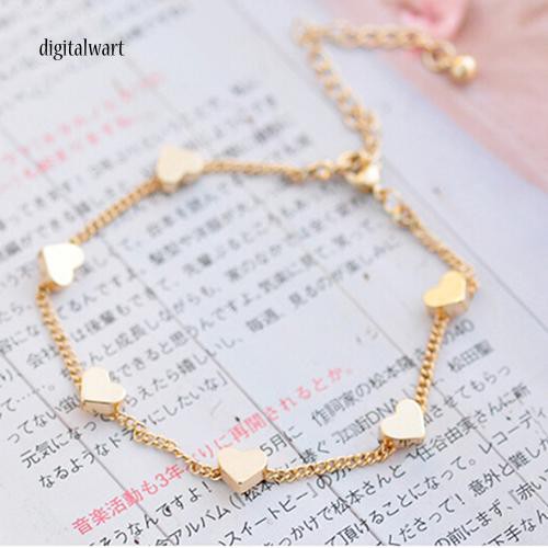 Lắc chân hợp kim hình ngôi sao / trái tim xinh xắn | BigBuy360 - bigbuy360.vn