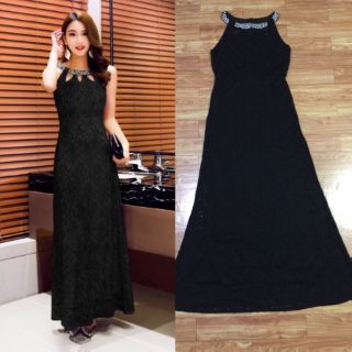 D1387- Đầm dài dự tiệc(kèm ảnh thật)