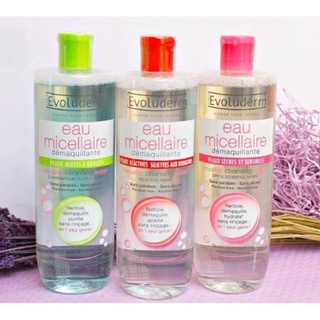 Nước tẩy trang làm sạch da Evoluderm