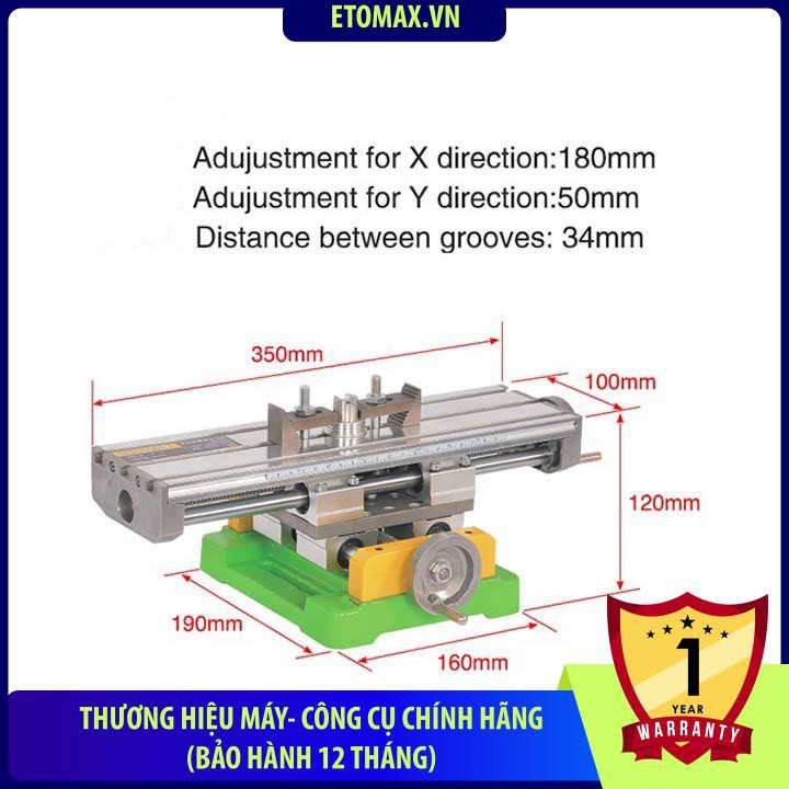 Bàn trượt hai chiều MINIQ BG-6350,chính hãng MiniQ,Aluminium chịu lực + Đế kim loại
