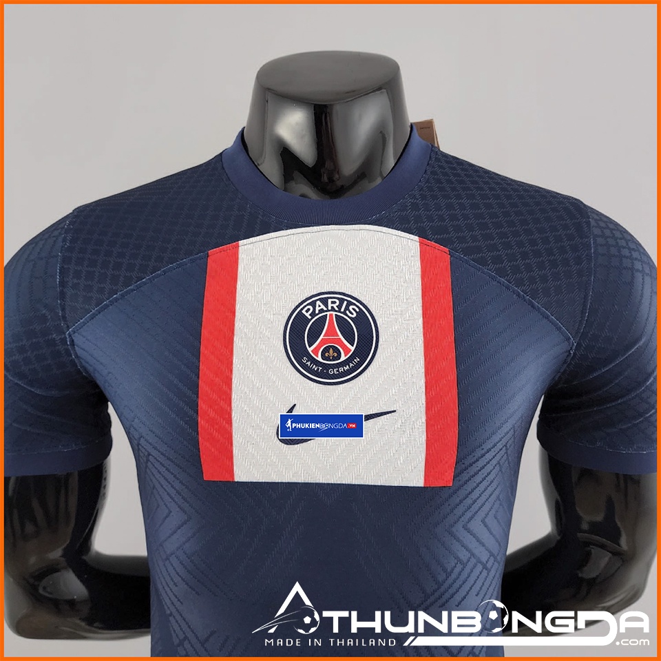 Áo PSG xanh đen sân nhà 2022/2023, 2022/23 bản PLAYER Issue BODY fit cao cấp Thái Lan