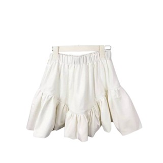 Chân váy nữ trắng xòe