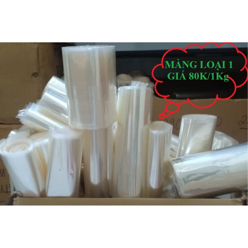 MÀNG CO NHIỆT PVC|màng sấy nhiệt|màng bọc hộp|Màng co PVC|[1Kg] màng co loại 1|màng sấy đủ kích thước[1kg]