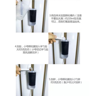 Bình ấp artemia mini ( cỡ nhỏ ) mẫu 1