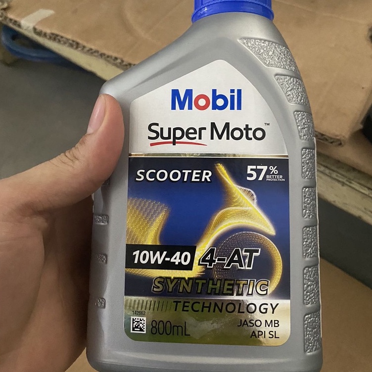 Nhớt xe ga Mobil Super Moto Scooter 10W40