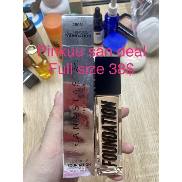ANASTASIA BEVERLY HILLS KEM NỀN CĂNG BÓNG LUMINOUS 38$ boxycharm