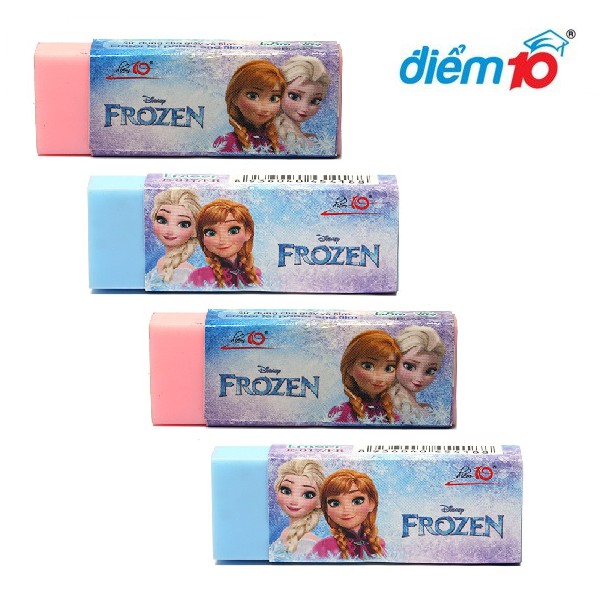 Combo 5 Gôm Điểm 10 Disney Frozen E-017/FR