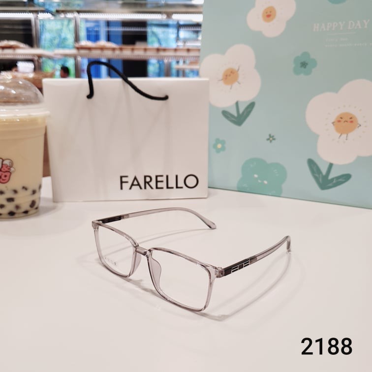 Gọng kính nam nữ Lilyeyewear nhựa dẻo, mắt vuông, nhiều màu - Y2188 | BigBuy360 - bigbuy360.vn