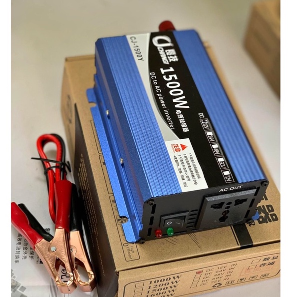 Bộ kích điện 12v lên 220v công suất 1500w CHANG-J
